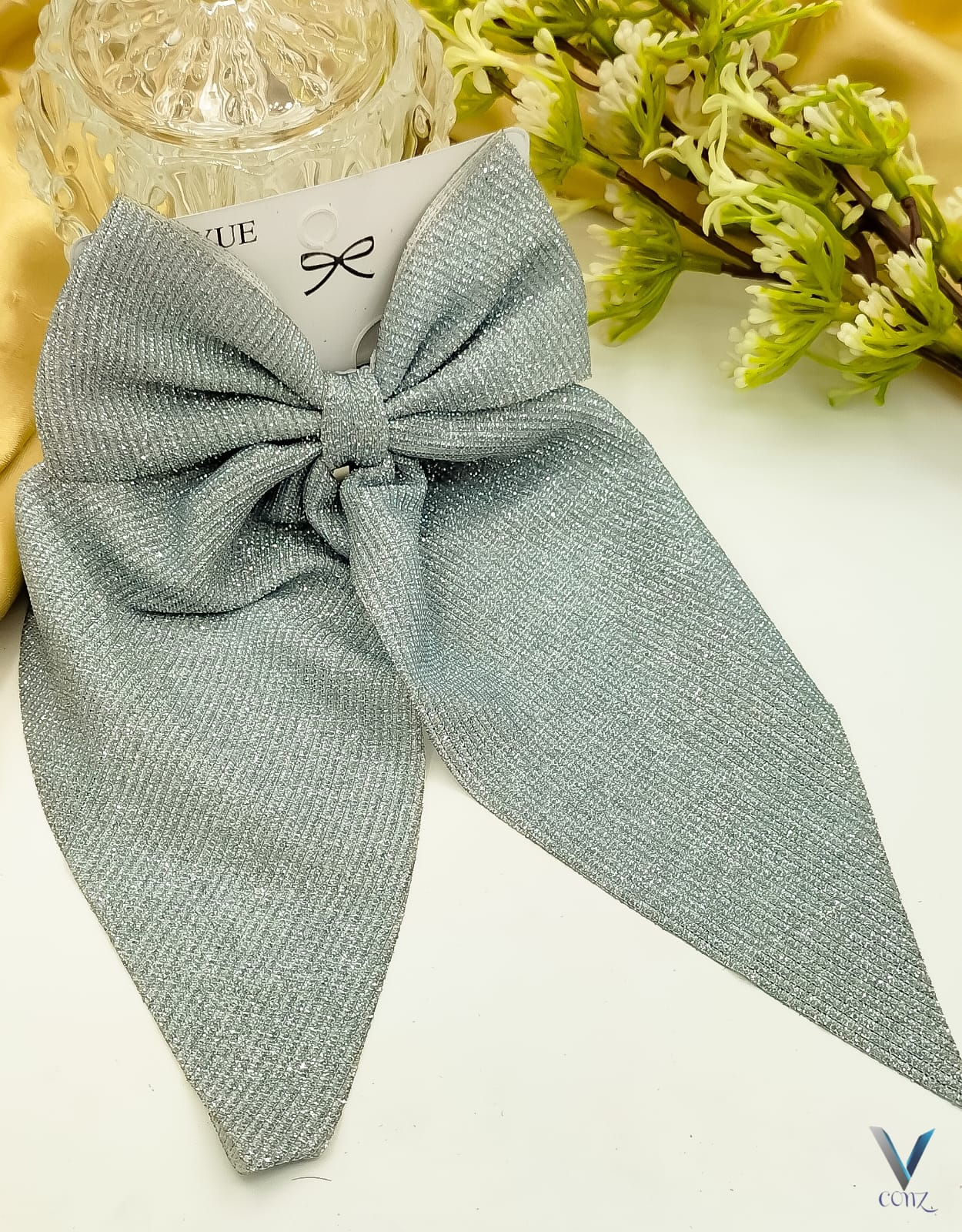 Fancy China Bow Clip