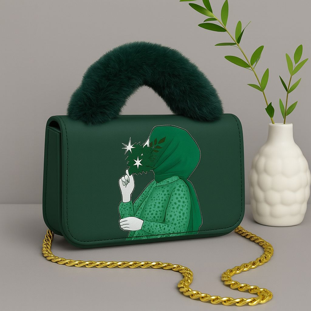 Hijab Girl Mini Bag