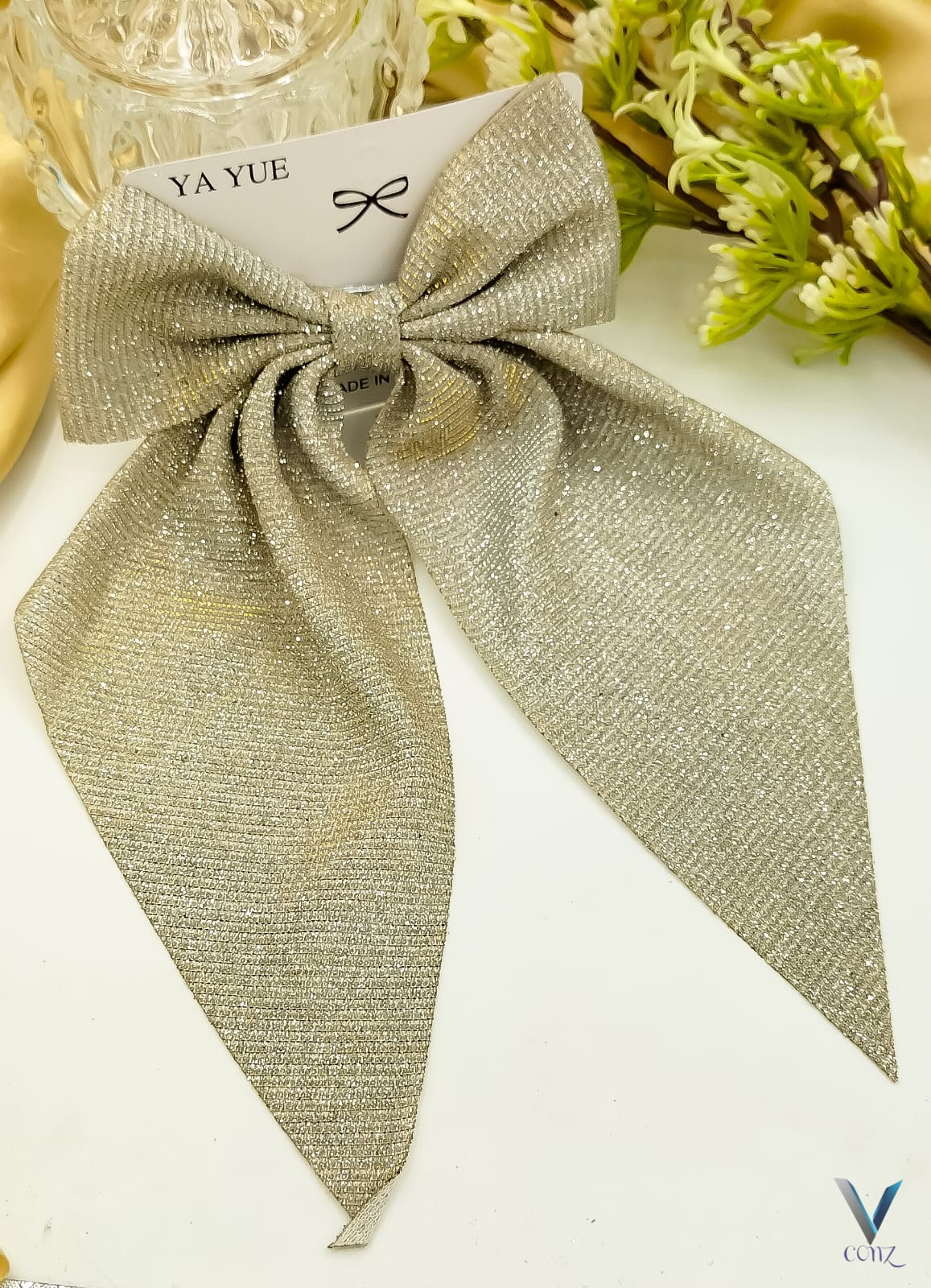 Fancy China Bow Clip
