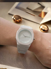 WHITE  Arabic Aura Watch