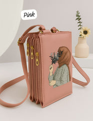 3 Zipper Luxury Cross Body For Women's
